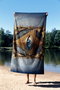 Mijölnir Pyramid Eye 90 Toalla de Playa Multicolor Grande 90 x 150 cm